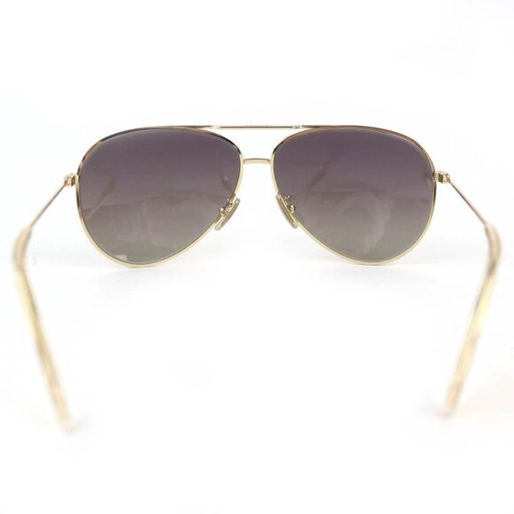 Celine Two Bridge Teardrop Sunglasses Gold main image 13